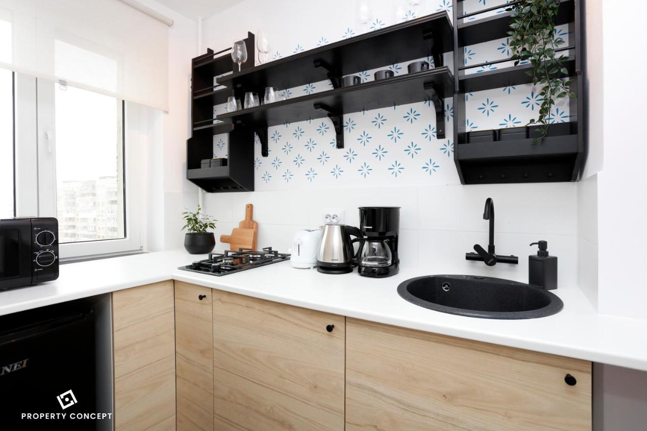 ブカレストChic Scandinavian Style Studioアパートメント エクステリア 写真