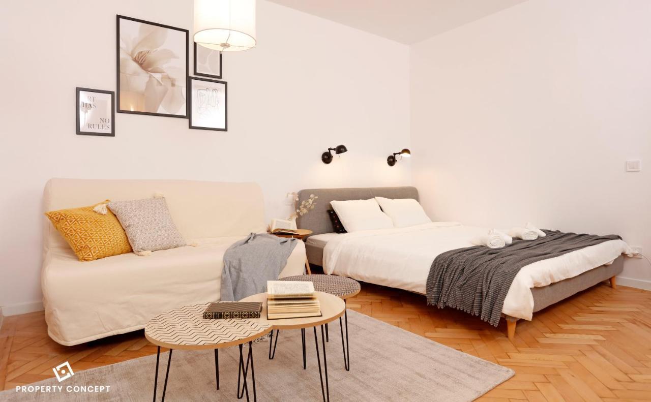ブカレストChic Scandinavian Style Studioアパートメント エクステリア 写真