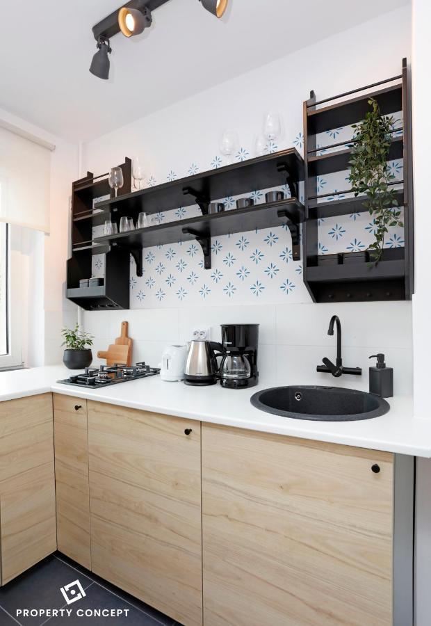 ブカレストChic Scandinavian Style Studioアパートメント エクステリア 写真